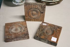 Three Wood Squares