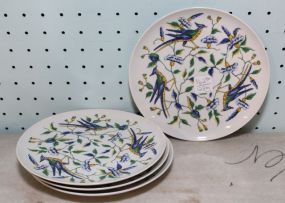 Four Fritz and Floyd Neiman Marcus Plates