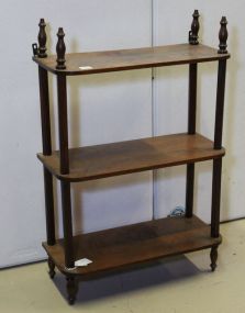 Walnut Hanging Shelf