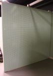 Light Green Eight Foot Pegboard Wall