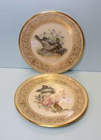 Two Lenox Boehm Bird Plates
