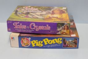 Pig Pong Game & Tales of Crystals Game