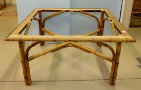 Square Bamboo Coffee Table