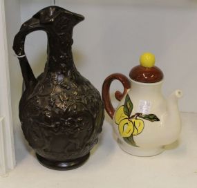 Plaster Pitcher & Teapot 