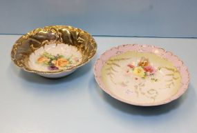 Two Hand Painted Bowls