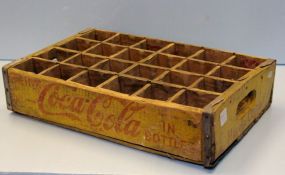 Wood Coke Crate