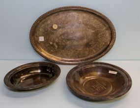 Three Pieces of Silverplate