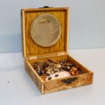 Jewelry Box with Costume Jewelry