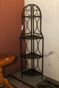 Metal Folding Corner Shelf