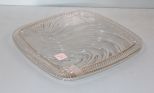 Clear Square Cake Plate