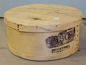 Round Wood Cheese Box