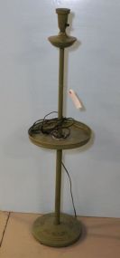 Green Metal Floor Lamp