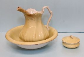 Biltmore Bowl and Pitcher & Shaving Dish