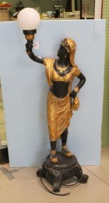 Lady Blackamoor Floor Lamp