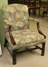 Mahogany Chinese Chippendale Arm Chair