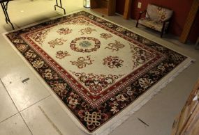 Oriental Designed Machine Made Rug