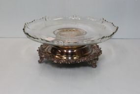 Revolving Silverplate Centerpiece 