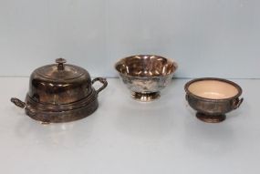 Three Pieces of Silverplate 