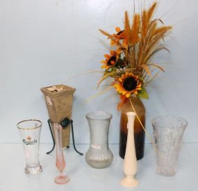 Seven Various Vases