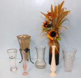 Seven Various Vases