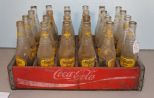 Coke Crate with Nu Grape Bottles