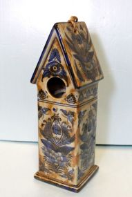 Pottery Birdhouse 