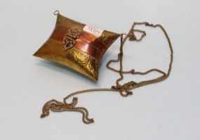 Brass and Copper Chain Purse