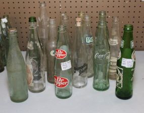 Fifteen Assorted Cola Bottles