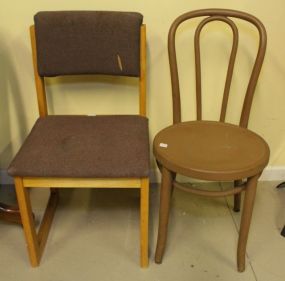 Bentwood Chair & Padded Chair