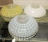 Three Ceiling Light Shades