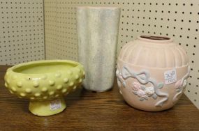 Shawnee Vase & Two Pottery Vases