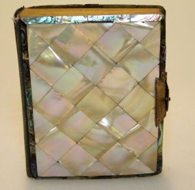 Antique Mother of Pearl Photo Album