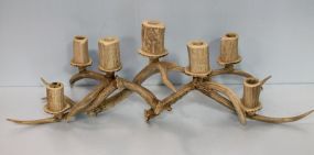 Large Antler Candlestick