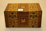 19th Century Inlaid Turnbridge Parquetry Box c. 1880