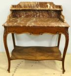 Circa 1870 Louis XV Style Washstand