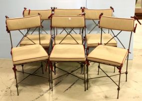 Set of Six Metal Chairs