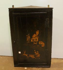19th Century Chinoiserie Corner Cabinet