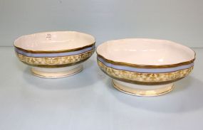 Raynaud Limoges China Sheherazade Pattern Vegetable Bowls