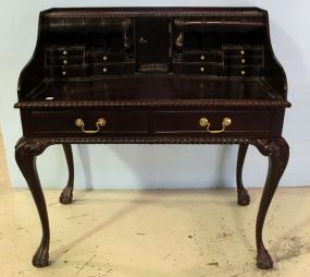 Chippendale Style Carved Desk