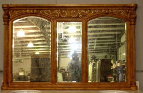 Three Section Beveled Mirror