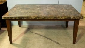 Marble Top Breakfast Table