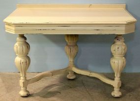 White Distressed Table