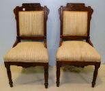 Pair of Eastlake Side Chairs