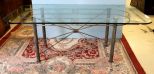 Glass Top Dining Table