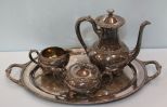 Four Piece Silverplate Tea Set