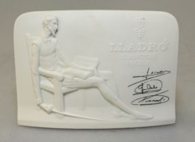 Lladro Bisque Sign