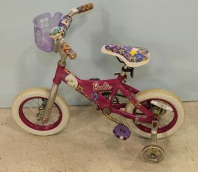 Girls Barbie Bike