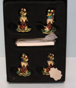 Bombay Enamel Name Plate Holders