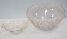 Two Etched Bowls