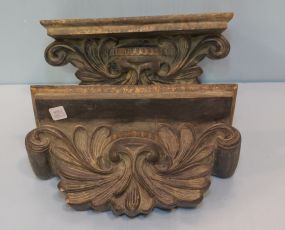 Pair of Carved Brackets